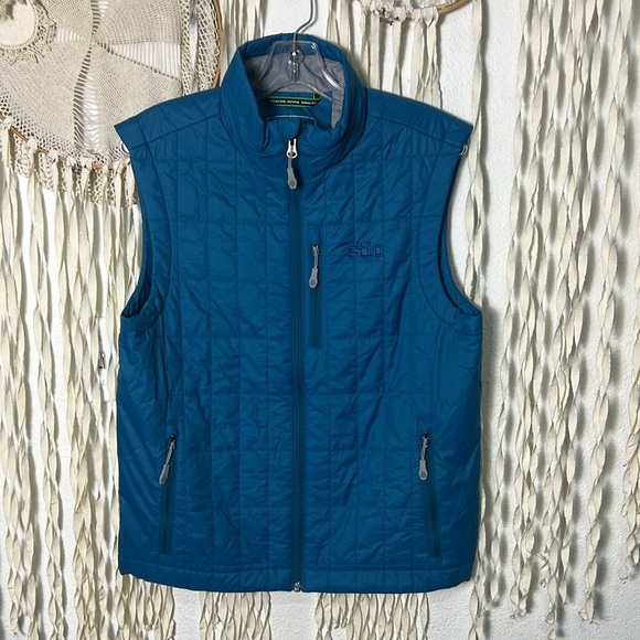Stio Men's Azura Insulated Vest Size Small in Teal
